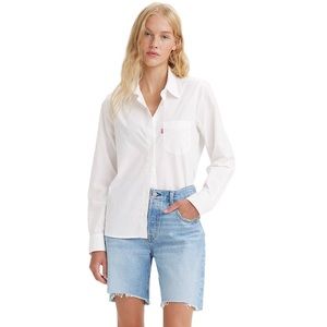 Levi's Hemming Blouse white NWT